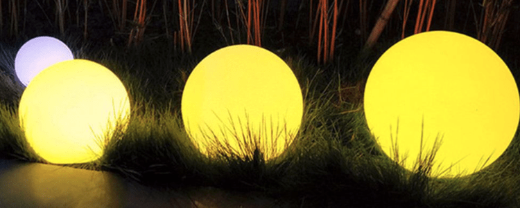 lampes solaires brillantes