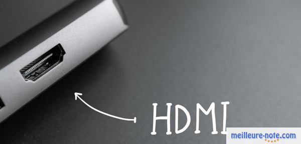 Une prise HDMI