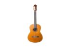 une guitare classique jaune