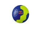 un ballon handball bleu et vert