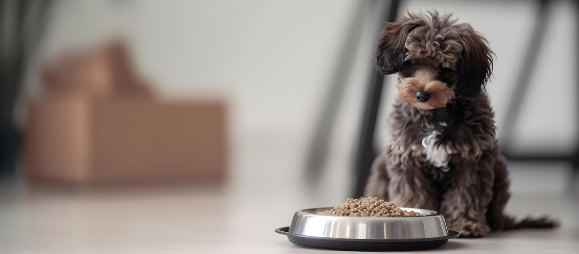 Chien qui refuse de manger