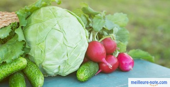 des légumes sur la table