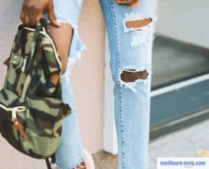 Un sac de cours camouflage pour fille